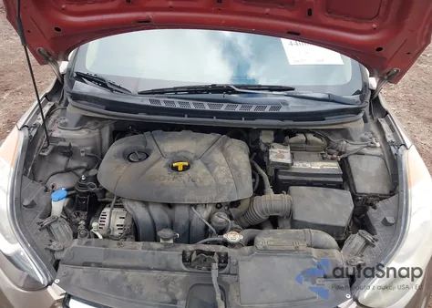 2013 Hyundai Elantra Gls from USA, damaged, VIN 5NPDH4AE9DH314900